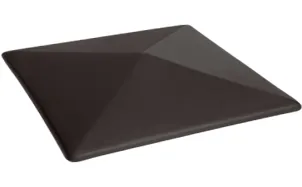 Клинкерный заборный оголовок King Klinker 18 Volcanic Black, 445*585*106 мм Клинкерный заборный оголовок King Klinker 18 Volcanic Black, 445*585*106 мм