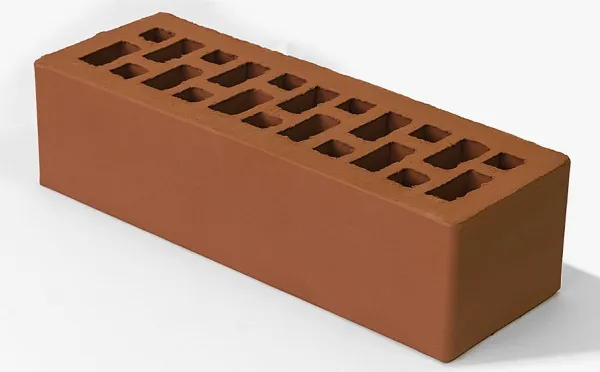 Кирпич BRAER красный гладкий, 250*85*65 мм