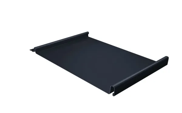 Фальцевая кровля Grand Line Кликфальц® Satin Matt RAL 7024 мокрый асфальт