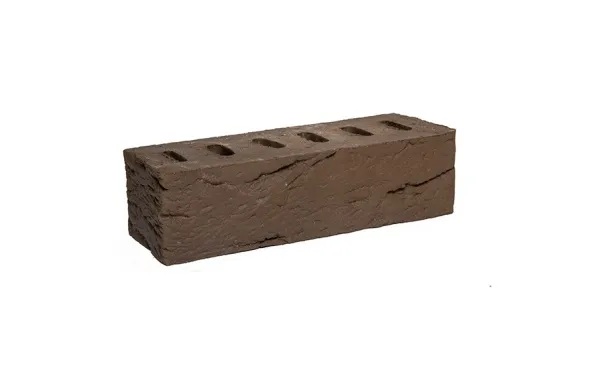 Кирпич клинкерный ТМ Kerma Premium Klinker коричневый рустик 250*85*65 мм