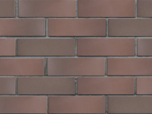 Кирпич клинкерный ЛСР Брюгге темно-терракотовый флэш гладкий, 250*85*65 мм