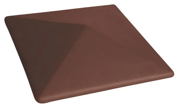 Клинкерный заборный оголовок King Klinker 03 Natural brown, 445*585*106 мм Клинкерный заборный оголовок King Klinker 03 Natural brown, 445*585*106 мм