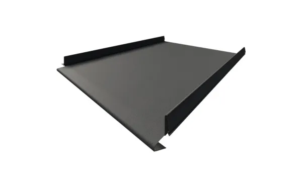 Самозащелкивающийся фальц с карнизным подгибом ARMO Rooftop Бархат Zn180 RAL 7024