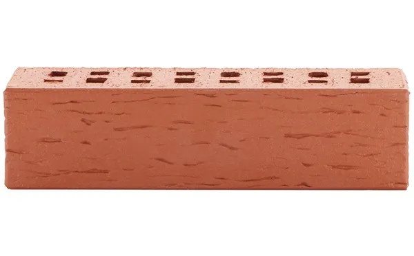 Кирпич клинкерный ЛСР Лондон красный береста, 250*85*65 мм