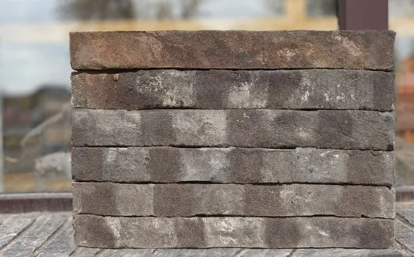 Кирпич ригельный ручной формовки Rightbrick Вудс, 400*100*40 мм