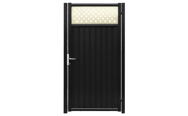Калитка Grand Line Estet Plus, RAL 7024, RAL 1013, 2000*1000 мм