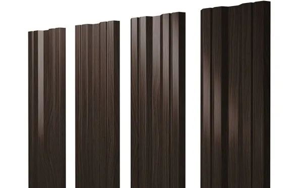 Штакетник Twin 0,45 Print Elite Coffee Wood TwinColor