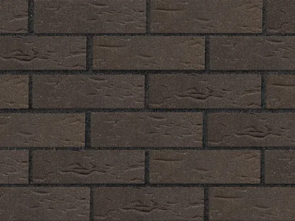 Кирпич клинкерный ЛСР Лиссабон темно-красный с черным песком винтаж, 250*85*65 мм