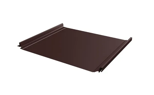 Фальцевая кровля Grand Line Кликфальц® Pro GreenCoat Pural BT Matt RR 887
