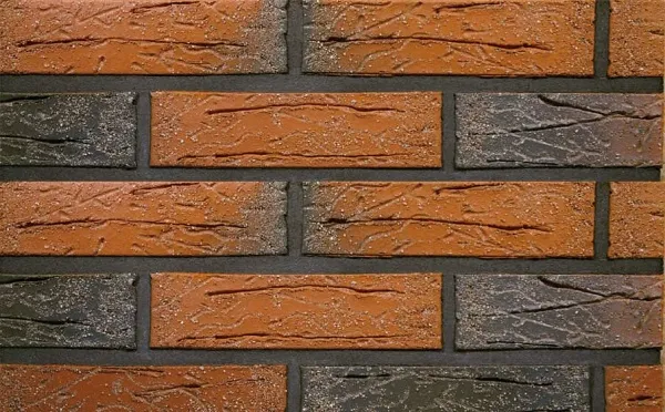 Кирпич Terca Red flame редуцированный с песком облицовочный, 250*85*65 мм