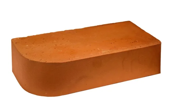 Кирпич облицовочный радиусный Terca Red R-60 гладкий, 250*120*65 мм