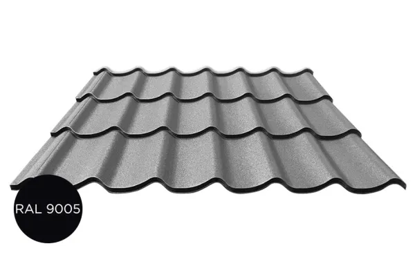 Профиль волновой ARMO, Rooftop Бархат (Zn275), RAL 9005