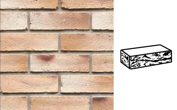 Кирпич клинкерный Muhr 37_06 K Serie mondan Kohle готик, 240*55*71 мм