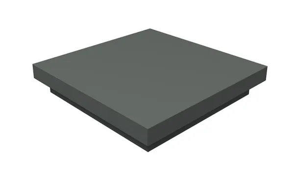 Колпак на столб Grand Line плоский 390*390 мм 0,45 PE с пленкой RAL 7005