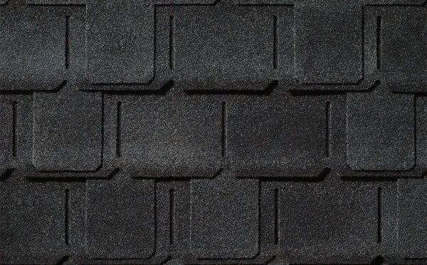 Ламинированная черепица GAF Camelot II Charcoal Ламинированная черепица GAF Camelot II Charcoal