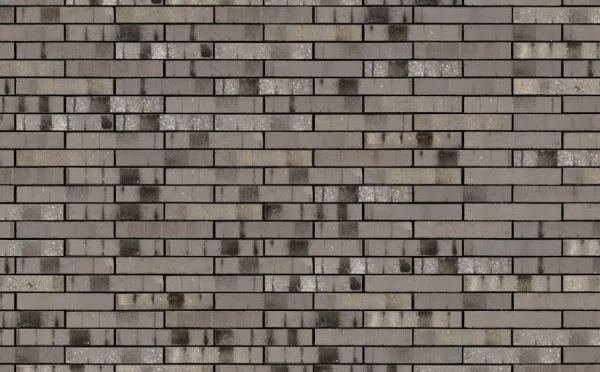 Кирпич облицовочный Terca Archipolis Jet Grijs, 240*65*40 мм