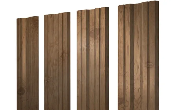 Штакетник Twin 0,45 Print Premium Pine Wood Fresh
