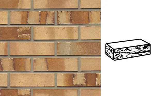 Кирпич клинкерный Muhr 06 S Hellbraun-bunt Spezial готик, 240*55*71 мм Кирпич клинкерный Muhr 06 S Hellbraun-bunt Spezial готик, 240*55*71 мм