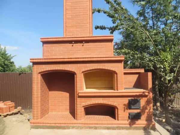 Печной кирпич радиусный полнотелый Lode Janka F13 гладкий, 250*120*65 мм