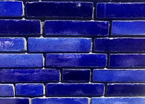 Глазурованный кирпич S.Anselmo Blue, 240*115*70 мм
