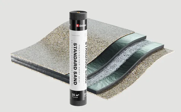 Подкладочный ковер Docke Standard Sand, 15 м Подкладочный ковер Docke Standard Sand, 15 м